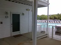 No Steps to Waterfront Condo - Main Channel View, Poolside Access
