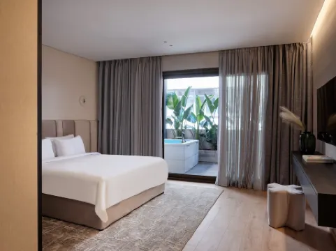 Nur Outline Aparthotel Отели рядом со станцией Железнодорожная станция Монастираки