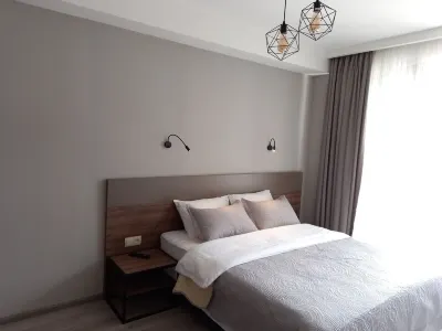 Bakuriani Crystal Loft 406 Hotels near Starting point. Trail to Tsaghveri
