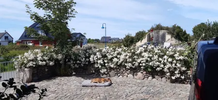 A Cottage, Traditional, As You Would Expect on the Island of Rügen! Отели рядом с достопримечательностью «Caravan Camp "Baltic Sea" Dranske / Rügen»
