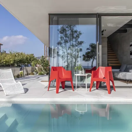 Ikies 3 Modern Eco-Friendly Private Seaview Signature Villas with a Pool