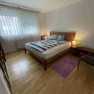 Large Modern 75m2 Flat and Free Parking Rooms