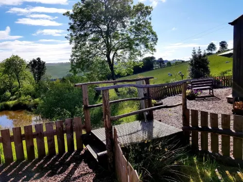 Beavers Lodge on Top of the Shropshire Hills - 2-Star