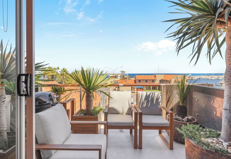 숙소 내부 거실