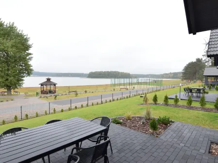 Cottage by Kiedrowickie Lake with Boat Access