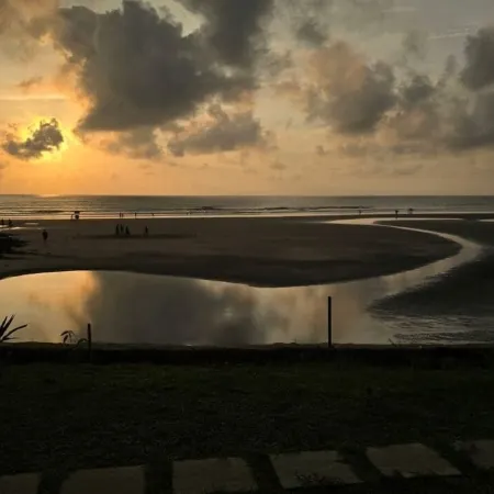 Beach villa Mandrem ocean with Seaview