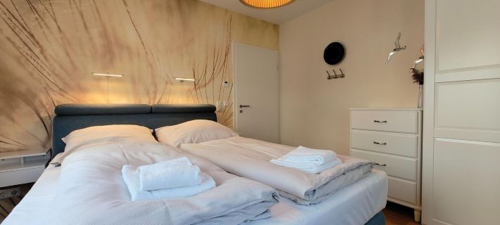 Appartement im Ferienpark in Rechlin ミューリッツのホテル