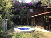 Cabana with Jacuzzi next to the Montealto Ecological Reserve