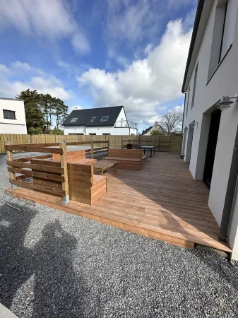 Grande Maison Familiale à 15 mn de la Plage à Pied