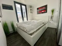 Vacation home houseboat Captains Boat directly on the Baltic Sea