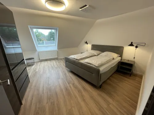 High-quality and cozy vacation apartment in the center of Bad Zwischenahn - balcony