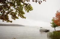 Lakefront Family Cabin with Pontoon Rental Available
