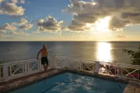 Caribbean Ocean View Home - piscine