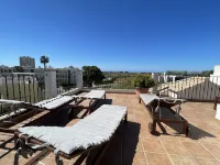 Beach villa with sea view roof terrace for the whole family