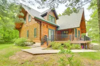 Lakefront Cabin w/ Sauna & Dock in Webster! - 3-Star