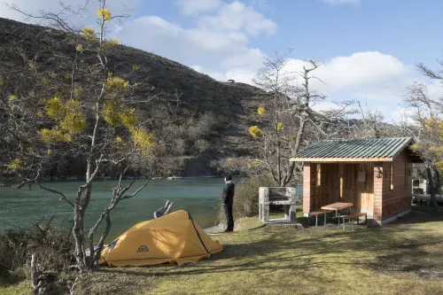 Camping Río Serrano - Caja Los Andes
