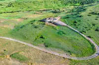 陽光大木森林度假屋帶寬敞的甲板！