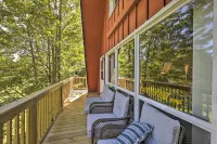 A-Frame Cabin w/ Private Boat Dock! - parking