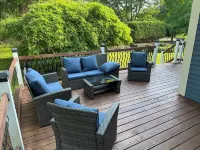 Charming Victorian Estate with AC, WiFi with water views in East Boothbay Hotels in Boothbay