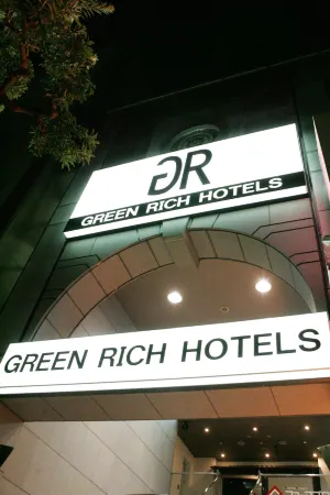 Green Rich Hotel Nishitetsu Ohashi Ekimae Отели рядом со станцией Хаката-Минами