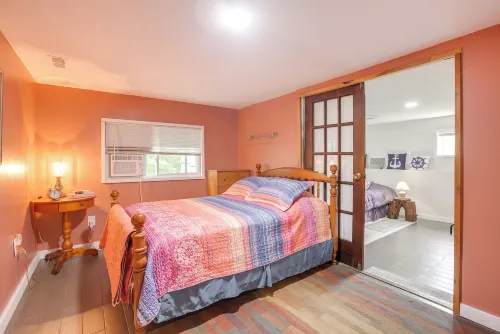 1 Mi to Burr Oak Lake: Home w/ Deck & Patio! - 3-Star