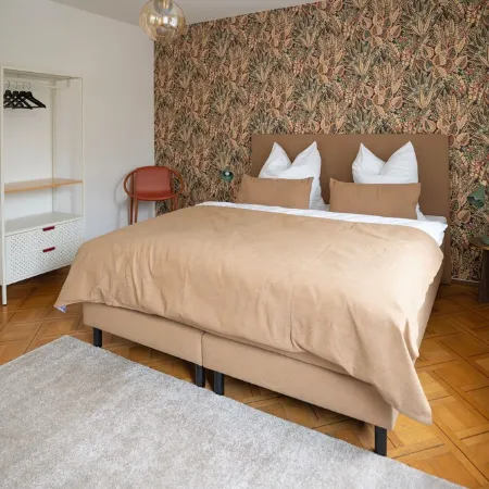Seahorse, stylish apartment centrally located in Ulm, 3 bedrooms, kitchen, bathroom