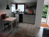 Chalet, with fenced garden of 200m2. Your dog is also welcome