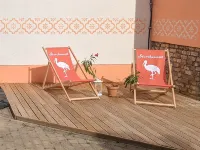 Stork's nest with large garden for vacation guests