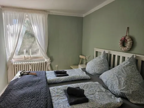 Garden apartment with terrace