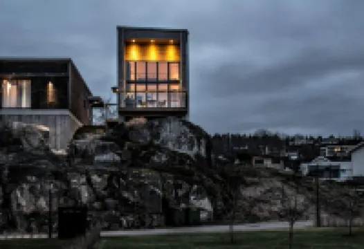 Modern Clifftop Cabin Rental on Lake Vättern in Sweden Hotels in 