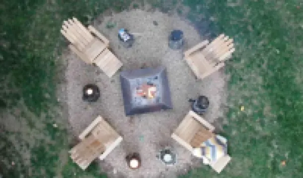 LINVILLE Nostalgic Mountain Farm Glamping Camper on Wedding Venue, 10 acre farm