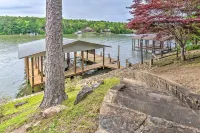 Private Dock + Water Views: Hot Springs Abode! - spa