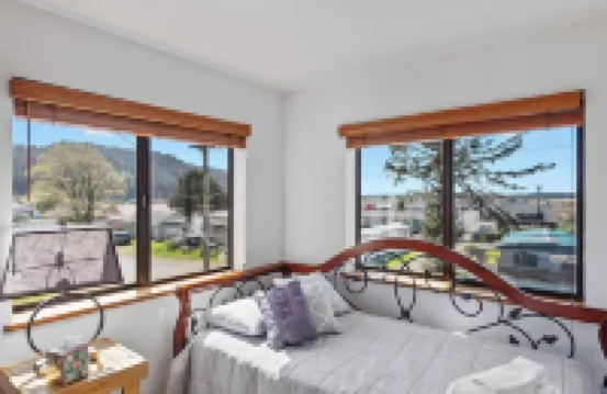 Overlook the Winchester Bay Harbor from the spacious 3rd Level!