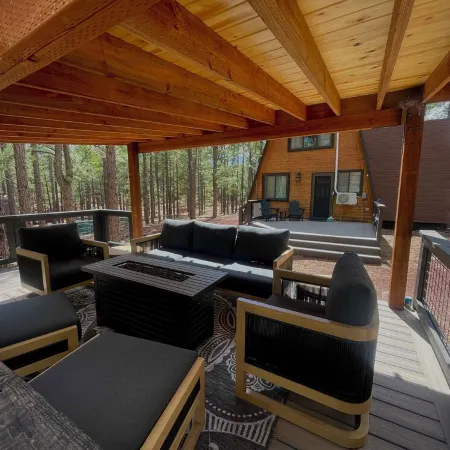 Cabin Near Grand Canyon South Entrance 1 Hour Away – Quiet Forest Retreat