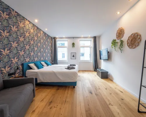 Velvet Vienna - Free Parking & EV - Near U1 Metro 10. 파보리텐 주변 호텔