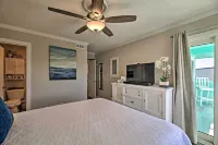 Walk to Beach Ocean-View Atlantic Beach Condo! - parking