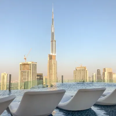 GuestReady - 2Bd Burj Khalifa View   Infinity Pool Hotels near Bay Avenue