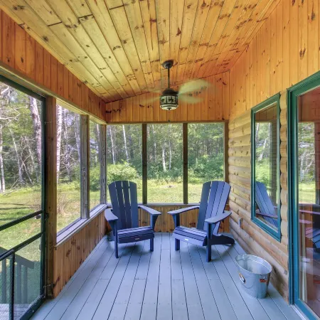 Fire Pit & Screened Porch! 3.5-acre Nevis Retreat