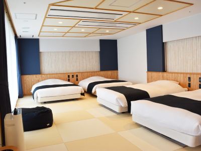 オーシャンビュールーム(ベッド4台)(浴室)(高層階) ホテルシーパレスリゾートの写真