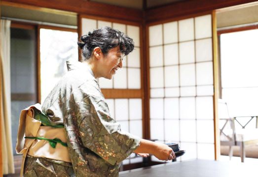 세이키로 료칸의 아름다운 일본식 정원