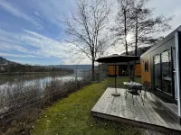 Tiny Haus Flussblick リーデンブルクのホテル