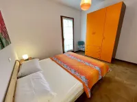 Colorful villa close to the sea