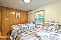 步行至狼跑湖：帶傢俱甲板的小屋 吉姆索普住宿飯店