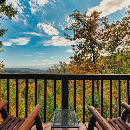 ROMANTIC Retreat! Mountain VIEWS! NEW Hot Tub! PET Friendly! Fireplace!