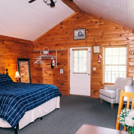 600 Sq. ft Cabin with King Size Bed - Quiet Location, Close to Skiing