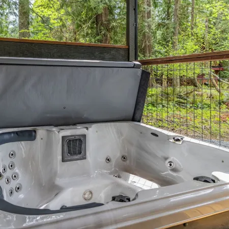 Luxe Chalet @ Rainier Entrance w/ Hot-Tub-WiFi-AC