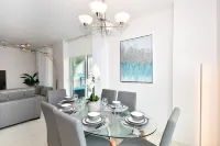 stunning penthouse steps from the ocean