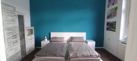 Spend the night in a small-town flair vacation apartment with the charm and wit of Kalauer Отели в г. Верхний Шпревальд-Лаузиц