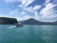 Duplex in House for 4-6 People - View of Lake Annecy - Beach 200 m Away Hotel a Menthon-Saint-Bernard