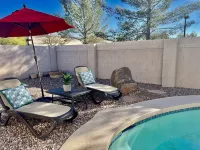 Sunshine, Refreshing Pool and a Comfy Place to Stay.